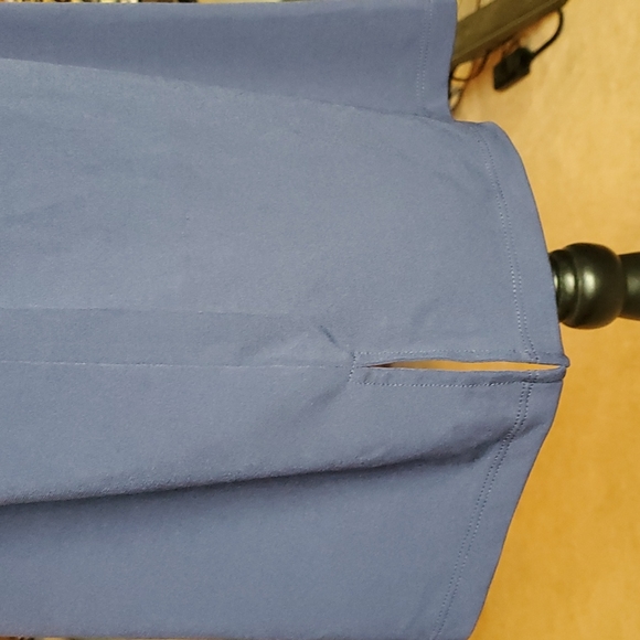 Belle navy blue with gold grommets open cardigan size 1X - Picture 5 of 14